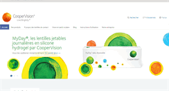 Desktop Screenshot of coopervision.fr